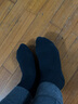 YASSECOCO防足裂袜男足跟防脚裂袜脚跟防裂脚后跟干裂的袜子秋冬保湿开裂袜 秋冬厚款-深灰色 5双 均码 实拍图