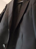 培罗蒙（BAROMON）【96.1%羊毛】西服套装男商务西装男整套男士商务轻正装新郎结婚 黑色 175B (裤子尺码请备注或留言) 实拍图