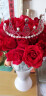 欣尚 鲜花速递红玫瑰花束送老婆女友生日礼物全国同城配送 33朵红玫瑰花束—我爱你 实拍图