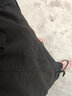 苏普林春季工装裤男士宽松直筒工作裤加肥加大码多口袋休闲裤胖子男裤子 黑色 M体重100-120斤左右穿 实拍图