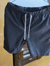 MUJI MUJI 男式 棉水洗府绸 短裤休闲短裤男款夏季纯棉全棉AED14A2S 深灰色 S 实拍图