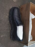 骆驼休闲皮鞋男套脚百搭真皮商务男鞋软底乐福鞋 W032211320 黑色 38 实拍图