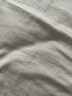 MUJI 柔软洗棉被套套装 枕套套装 床上用品三/四件套纯棉学生宿舍床单 蓝色小格纹 双人用适用1.5米床 床单款 被套200*230cm 实拍图