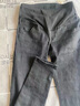 南叮雅格孕妇牛仔裤秋冬新款外穿孕妇裤子新款加绒弹力修身显瘦小脚裤长裤 黑色春秋款 M 80-115斤 实拍图