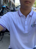 印玛尼 工作服定制印字印logo polo定制翻领短袖工衣文化衫广告衫定做 【A款间色领】白色 2XL 实拍图