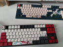 阿米洛（Varmilo） 中国娘花旦系列 静电容V2机械键盘 办公键盘  键盘机械 花旦娘MA87键有线白灯 静电容V2雏菊黄轴 实拍图