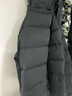 君羽反季羽绒服女过膝长款800高蓬白鹅绒加厚时尚狐狸真毛领鹅绒服女 黑色 800蓬90白鹅绒 L 充绒量303g 实拍图