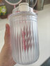 爱仕达（ASD）双饮杯 高颜值Tritan材质男女咖啡奶茶杯吸管塑料便携大容量水杯 双饮咖啡杯白色 480ML 实拍图