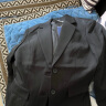 罗蒙西服套装女士职业装修身单西正装商务面试工作通勤西装外套 黑色 晒单实拍图
