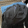 罗蒙西服套装女士职业装修身单西正装商务面试工作通勤西装外套 黑色 实拍图