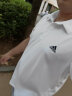 阿迪达斯 （adidas）短袖男装 2024夏季新款户外跑步运动服圆领舒适透气休闲上衣T恤衫 黑色/纯棉亲肤/透气 2XL 实拍图