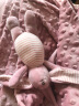 BABYGREAT婴儿安抚双面豆豆毯幼儿园豆豆被毛巾被空调被宝宝春夏毯子午睡毯 [大尺寸]安睡象（140*110cm） 实拍图