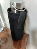 大号带手提保温杯套350-1000ml通用防摔水杯保护套杯袋 黑色大号提绳款 实拍图
