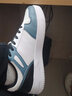 特步男鞋春秋季新款复古撞色运动鞋休闲鞋时尚百搭轻便板鞋男 白兰黑 40 实拍图