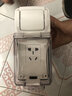 希崖户外明装防水插座五孔插排带开关卫生间室外阳台加高防暴雨盒五孔 实拍图