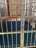金百特【升级满焊加粗加厚】圆管笼不锈钢狗笼子大型犬宠物狗别墅金毛 加粗加厚不锈钢 【折叠款】-125*79*105cm 实拍图