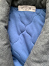 美标商场同款秋冬男士三层加厚睡衣纯棉睡袍浴袍全棉质休闲格子家居服 灰蓝（三层加厚夹棉） L (170/92A) 实拍图