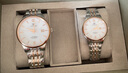 天王（TIAN WANG）手表女时尚钢带休闲防水自动机械表男士情侣腕表情人节礼物送女友 【情侣表一对】礼盒+玫瑰金5845 实拍图