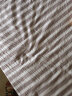 黄河口老粗布床单 纯棉粗布床单单件手工全棉加厚被单 全棉纯棉老粗布床单单件 条纹枫叶咖 150x220cm适合1.2米单人床 实拍图