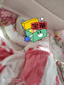 良良（liangliang） 婴儿毛毯春秋小毯子宝宝盖被盖毯幼儿园午睡毯 旋转童趣单层云毯 晒单实拍图