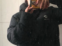 KELME卡尔美棉服棉大衣运动棉衣冬季加长加厚保暖足球体育生训练棉袄 【黑白】长款过膝 M 实拍图