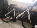 Jeep吉普公路自行车男女变速700C细轮碟刹弯把跑车越野学生赛车速飞 弯把-黑白 24速顶配 26英寸 实拍图