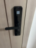 小米 智能门锁 1S标准门锁 碳素黑 指纹锁电子锁密码锁防盗门锁 实拍图
