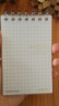 国誉(KOKUYO)A7活页本淡彩曲奇紧凑型超薄mini竖翻笔记本子记事本 5mm方格 透明 20张 WSG-MEYR520T 晒单实拍图