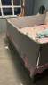 M-CASTLE床围栏免安装婴儿防摔床挡板宝宝便携床上护栏儿童床边围挡可升降 季风灰折叠款 单面装 2.0米 实拍图