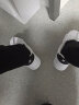 特步（XTEP）男鞋板鞋子男休闲鞋男士皮面耐磨防滑运动鞋子帆布鞋滑板鞋 白黑 41 实拍图