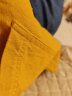 吉普吉普2023新款长袖休闲耐脏耐磨薄款纯棉衬衣外套棉麻舒适衬衫男士 3028黄色 3XL 晒单实拍图