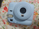 富士（FUJIFILM）instax mini12 miniSE 3寸相纸一次成像相机Mini12/se立拍立得一次成像相机 礼物旅游拍立得相机 mini12 绣球蓝 官方标配 实拍图