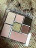 Sweet mint高光修容盘一体细腻幽然雅韵珠光提亮哑光侧影阴彩妆粉饼 HD修容腮红 01水影 实拍图
