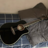 starsun星臣吉他初学者单板民谣原声吉它乐器jita DG220C-P黑色亮光 - 41英寸 晒单实拍图
