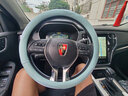 卡客（Karcle）汽车方向盘套四季通用透气冰丝男女D型高级感防滑吸汗夏季车把套 晴天蓝-中号圆型 实拍图