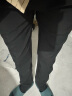罗蒙（ROMON）商务休闲直筒西裤男抗皱免弹力正装男士裤子XK826 黑31 晒单实拍图
