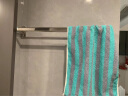 九牧（JOMOO）不锈钢毛巾架卫生间置物架浴室洗手间浴巾架厕所擦手纸盒挂钩套装 七件套9394037 实拍图