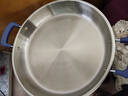 佳佳恋电煎锅家用加深加大电饼铛镜面不粘多功能单面加热304不锈钢电烙饼锅火力可调电热锅电烤锅早餐机 【开关拨杆+8K】36cm（3-5人）【36JD】 实拍图