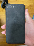 韩菲琪 苹果7手机壳IPhone8plus手机套苹果6splus布纹磨砂i7P麋鹿硅胶I6保护套外壳 苹果7PLUS/8PLUS 麋鹿黑色 实拍图