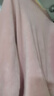 红豆居家睡衣女士家居服秋冬双面加厚奥立绒青年潮流羊毛撞色居家服套装 JBJ700 樱花粉 170/92A  实拍图