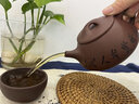 古悦堂 宜兴名家纯全手工紫砂壶工艺师茶壶茶具 君子石瓢壶 小号200毫升 200ml 实拍图