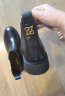 Bata切尔西靴女冬季新款牛皮英伦粗跟百搭通勤短筒靴83282DD3 黑色 36 晒单实拍图