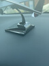 仟居佳 汽车摆件中控台车载太阳能旋转飞机模型创意空军礼品车载饰品 钛金黑 实拍图