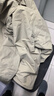 骆驼户外(CAMEL)冲锋衣男女防污防水三合一两件套冲锋衣男 A7W217127B 实拍图