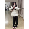 镜莎新款羽棉袄绒服女秋冬季保暖百搭宽松休闲情侣面包棉服棉衣外套女 图片色 均码【可备注码数】 实拍图