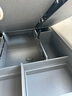 臻享家 床 双人床北欧简约储物高箱床主卧婚床卧室家具 布纹灰|储物床（单床） 1.2米*2.0米 实拍图