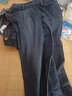 宾客龙牛仔裤男士春秋季修身韩版潮商务休闲直筒裤弹力长裤子男宽松男裤 866黑灰色+NZ黑色(2条装) 32 (腰围2尺5) 实拍图