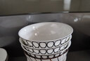 NINE CRANES景德镇餐具碗碟套装家用北欧风乔迁礼物碗盘组合高档骨瓷餐具整套 【60件10人套装】高档锦盒装 实拍图