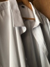 席臣大码短袖衬衫男加肥大号商务正装薄款免烫宽松纯色竹纤维弹力衬衣 白色 6XL/47（240-260斤） 晒单实拍图