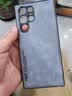 热火 适用三星s22ultra手机壳SAMSUNGGalaxys22ultra保护套 升级肤感羊巴皮磨砂镜头男款女硅胶-珊瑚蓝 实拍图